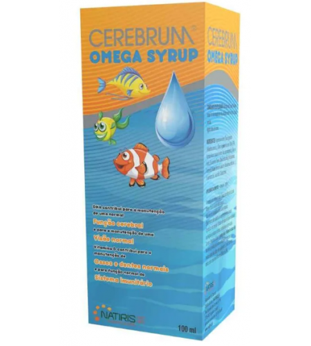 Cerebrum Omega Syrup  - 100 ml - Natiris